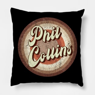 Vintage brown exclusive - Phil Collins Pillow