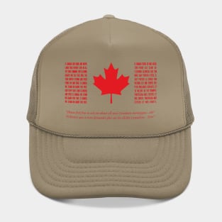 O, Canada Hat