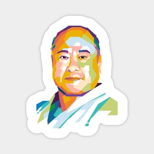 Masutatsu Oyama Popart Uncurvemasutatsu oyama Magnet