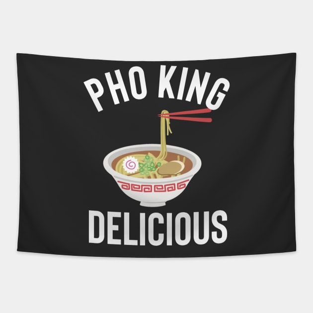 Pho King Delicious Tapestry by Raw Designs LDN