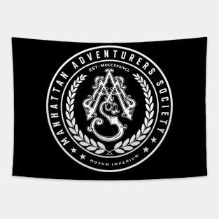 Manhattan Adventurers Society Seal Tapestry