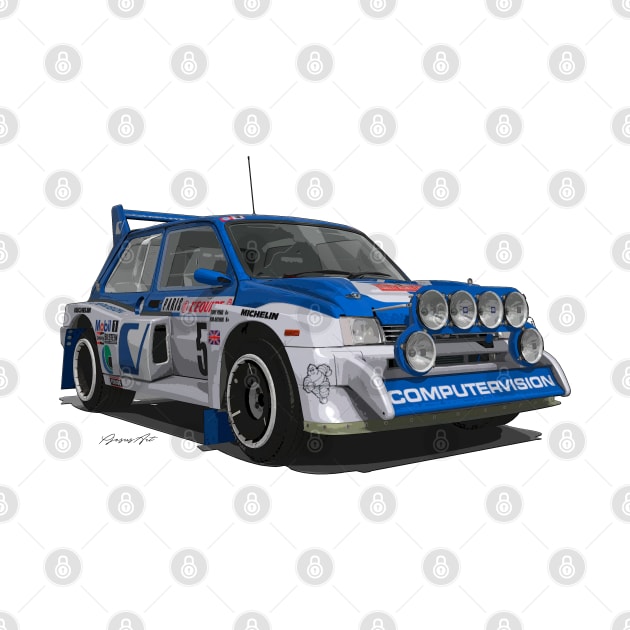 MG METRO 6R4 GROUP B by PjesusArt