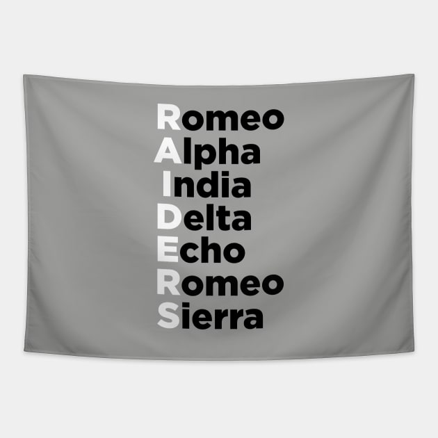 Raiders tapestry shop