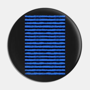 blue and black splatter stripe Pin