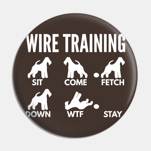 Wire Fox Terrier Training Boxer Dog Tricks Pin by DoggyStyles