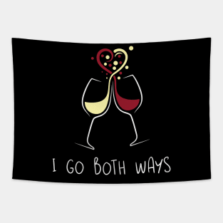 I Go Both Ways Tapestry