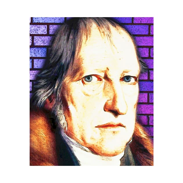 Georg Wilhelm Friedrich Hegel Portrait | Georg Wilhelm Friedrich Hegel Artwork 3 by JustLit