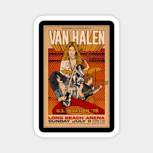 VAN HALEN MERCH VTG Magnet