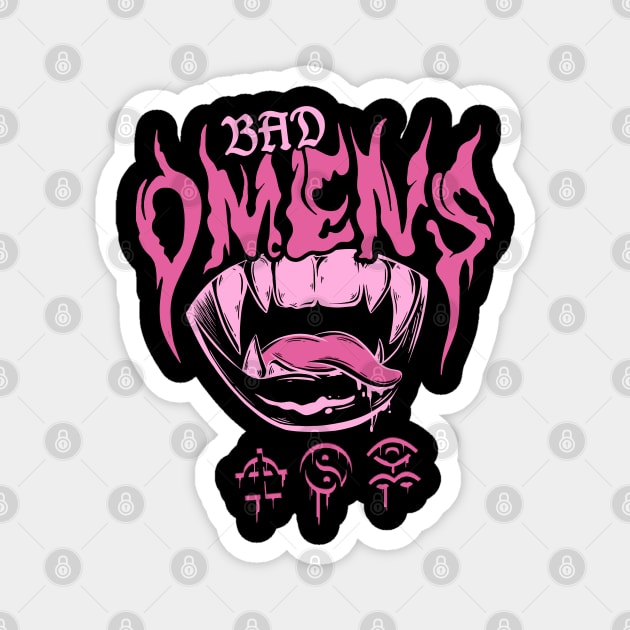 Omens Magnet by Pink Fang