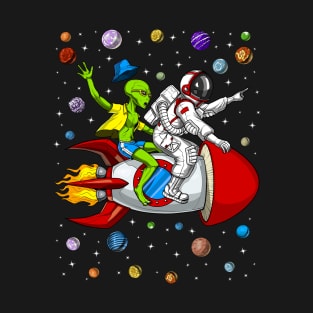 Alien Astronaut Space Adventure T-Shirt