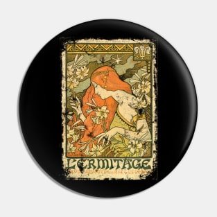 Art Nouveau - L'Ermitage Alphonse Mucha Pin