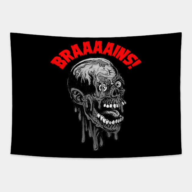 Tarman zombie Tapestry by Creepsandbabes