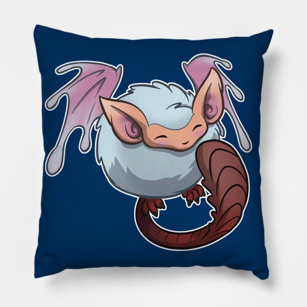 Creature Catcher - Puffy Bat Pillow by jpowersart