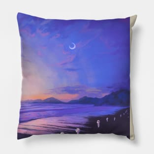 Sunset Beach Pillow