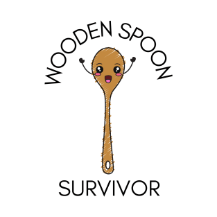 Wooden Spoon Survivor - Kawaii T-Shirt