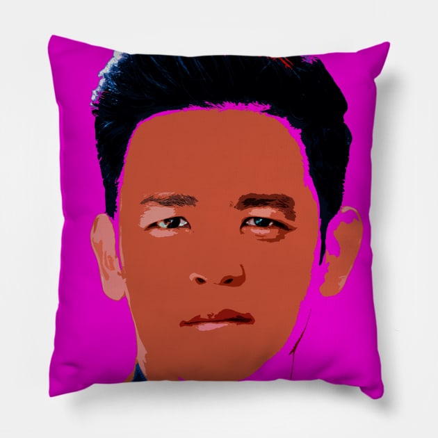 john cho Pillow by oryan80