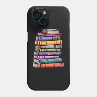 Stack of Books Phone Case