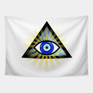 Evil Eye Protection - All Seeing Eye Tapestry