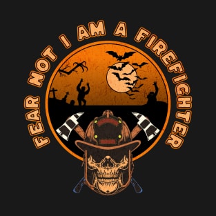 Firefighter Halloween T-shirt T-Shirt