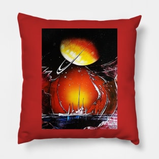 UN PLANETA IMAGINARIO Pillow