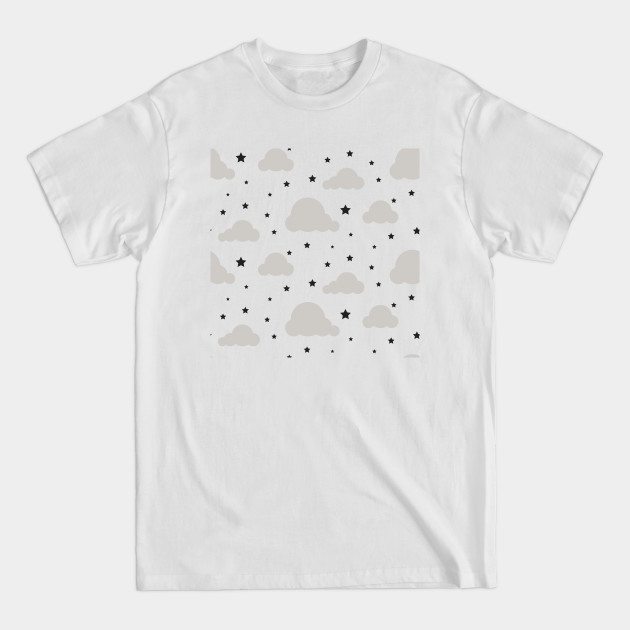Disover Night Sky Starlight Clouds - Clouds - T-Shirt