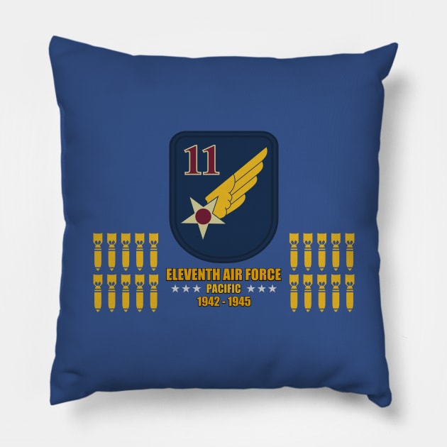 11th Air Force Pillow by TCP