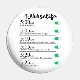 Nurselife alarms Pin