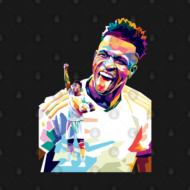 Vinicius jr Fan art illustration by RJWLTG