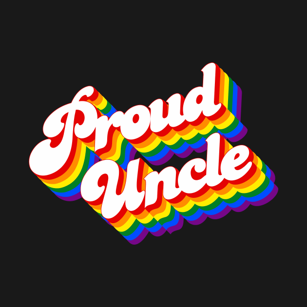 Proud Uncle LGBTQ by Jennifer