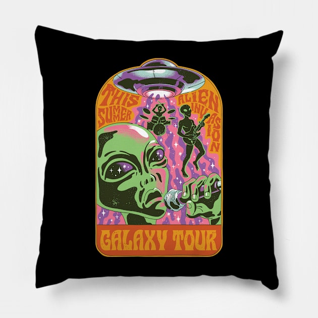 Galaxy Tour Pillow by CPdesign