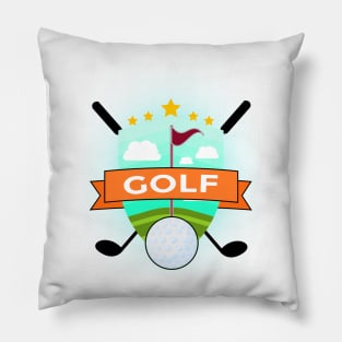 Golf love Golfer Gift Funny Golf Gifts Shirt Father's Day Grandpa Kids Golf Boys Golf  Shirts Pillow