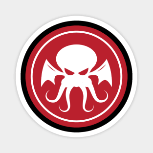 Hail Cthulhu (White) Magnet