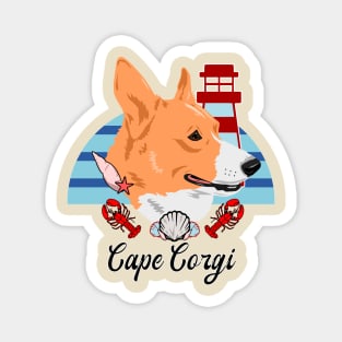 Cape Corgi Magnet