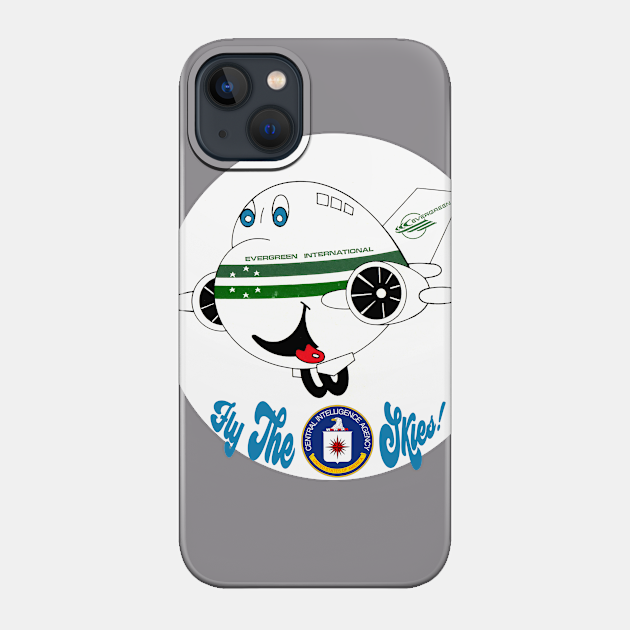 Fly The CIA Skies! - Cia - Phone Case