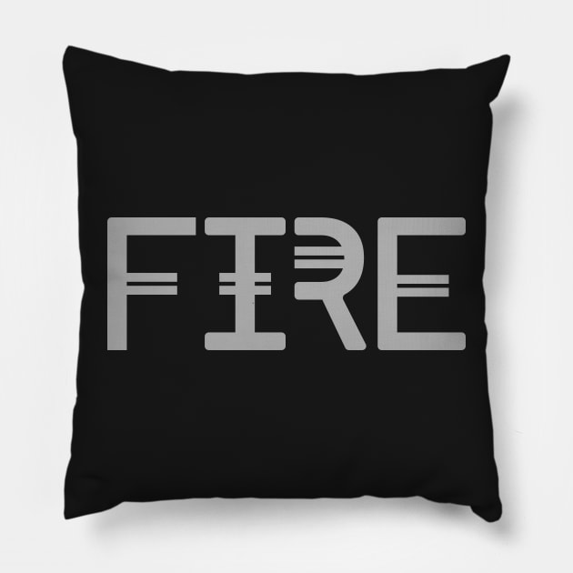 FIRE | Financial Independence, Retire Early | Market Pillow by lvrdesign