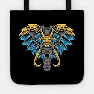 ornament elephant head Tote