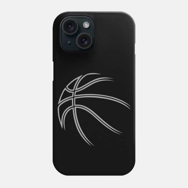 BasketBall Aesthetic Design Phone Case by Promen Shirts