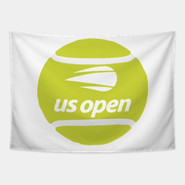 US Open Tennis Ball II Tapestry by inkstyl