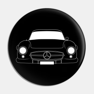 300SL White Outline Pin