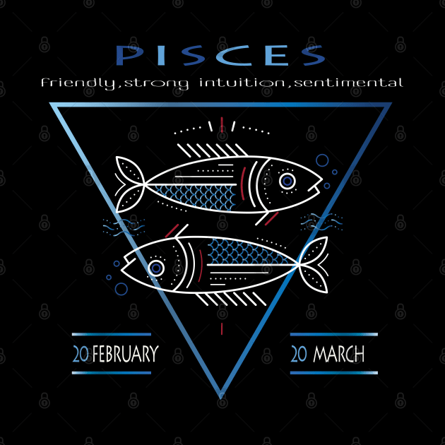 Pisces Zodiac sign- astronomical sign - Horoscope by Gold Turtle Lina