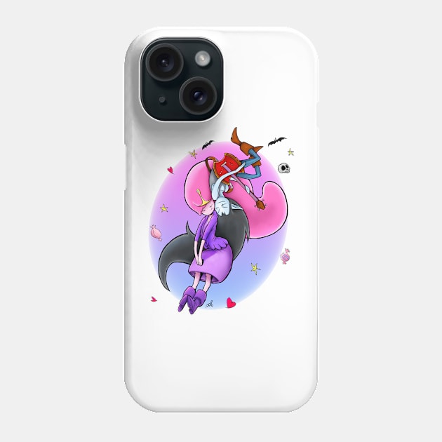 Marceline and Princess Bubblegum Phone Case by IT-Anastas