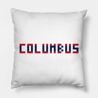 Pixel Hockey City Columbus 2017 Pillow