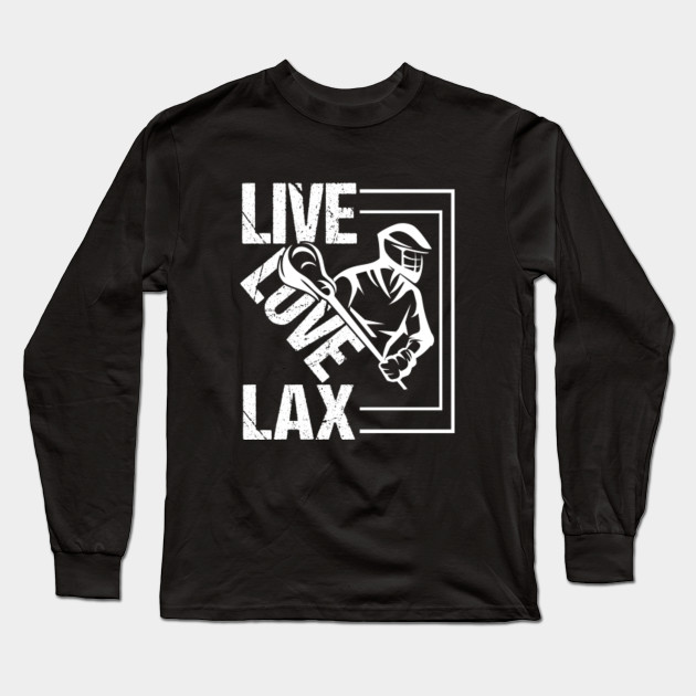 Lacrosse Cool Tee Shirt Live Love Lacrosse Tshirt
