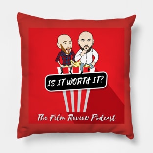 IS IT WORTH IT LOGO DESIGN Pillow