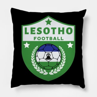 Lesotho Football Pillow