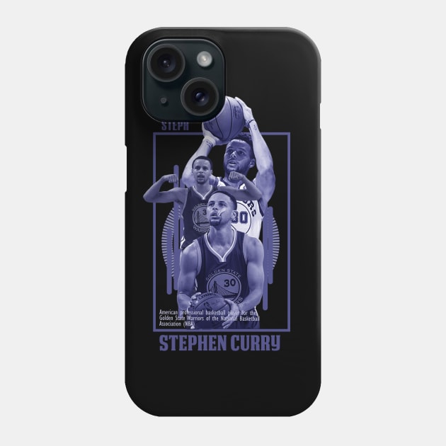 steph curry goat Phone Case by Claessens_art