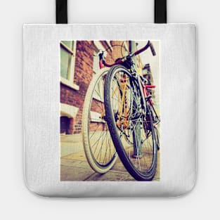 Retro vintage bicycles Tote