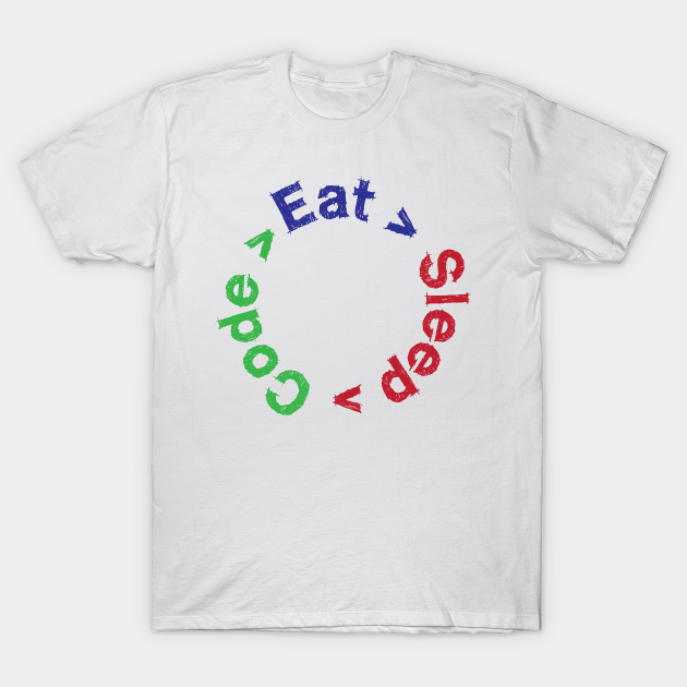 Eat Sleep Code Repeat T Shirt Coder Tee Eat Sleep Code T Shirt Teepublic Eat Sleep Code Repeat T Shirt Coder Tee Eat Sleep Code T Shirt Teepublic