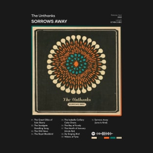 The Unthanks - Sorrows Away Tracklist Album T-Shirt