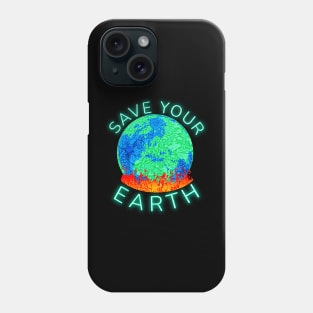 Earth Day Celebration Environmental Activism Phone Case